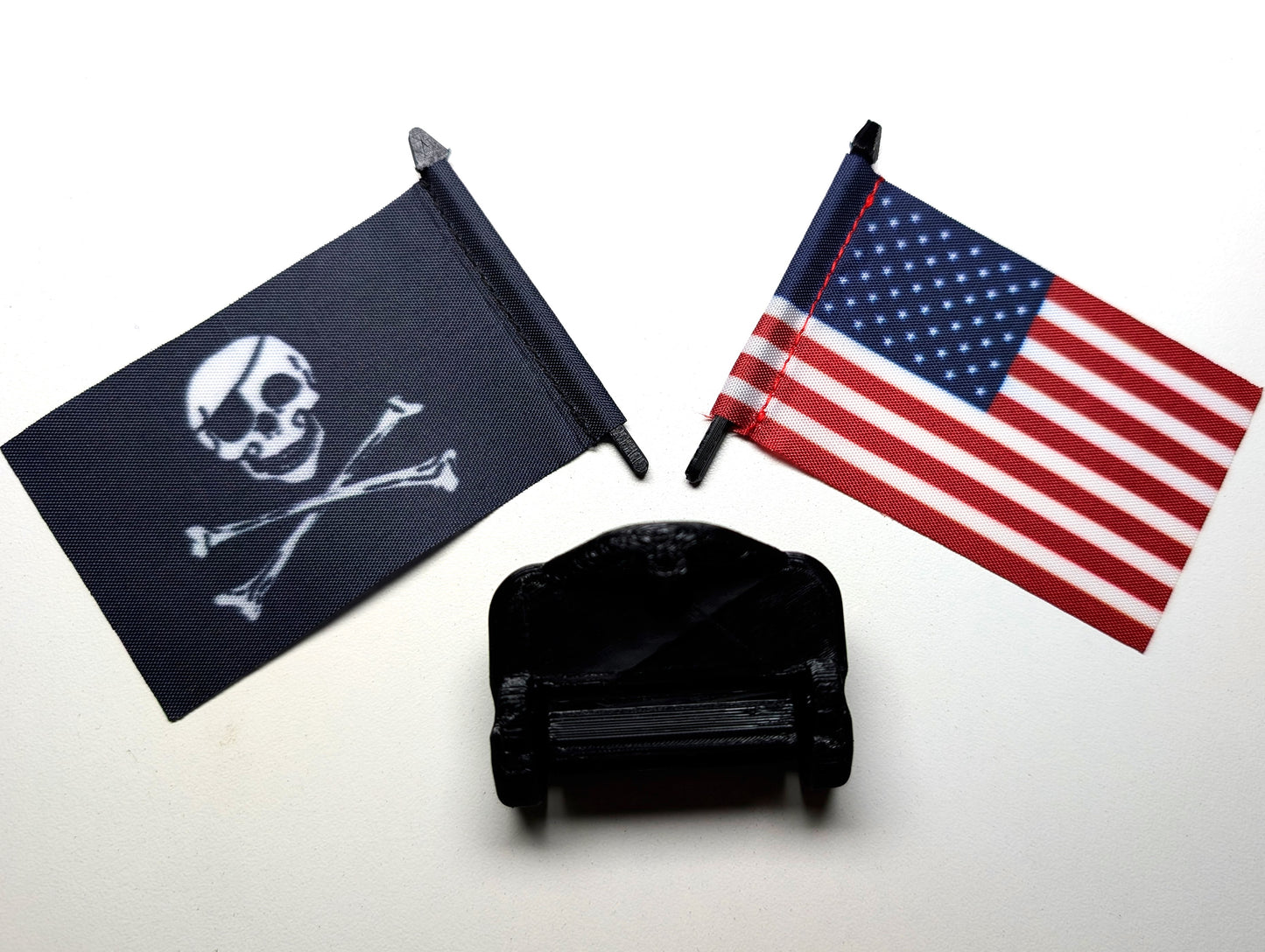 Losi Mini LMT Rear Wheelie Bar Bumper With Flags/ Mount