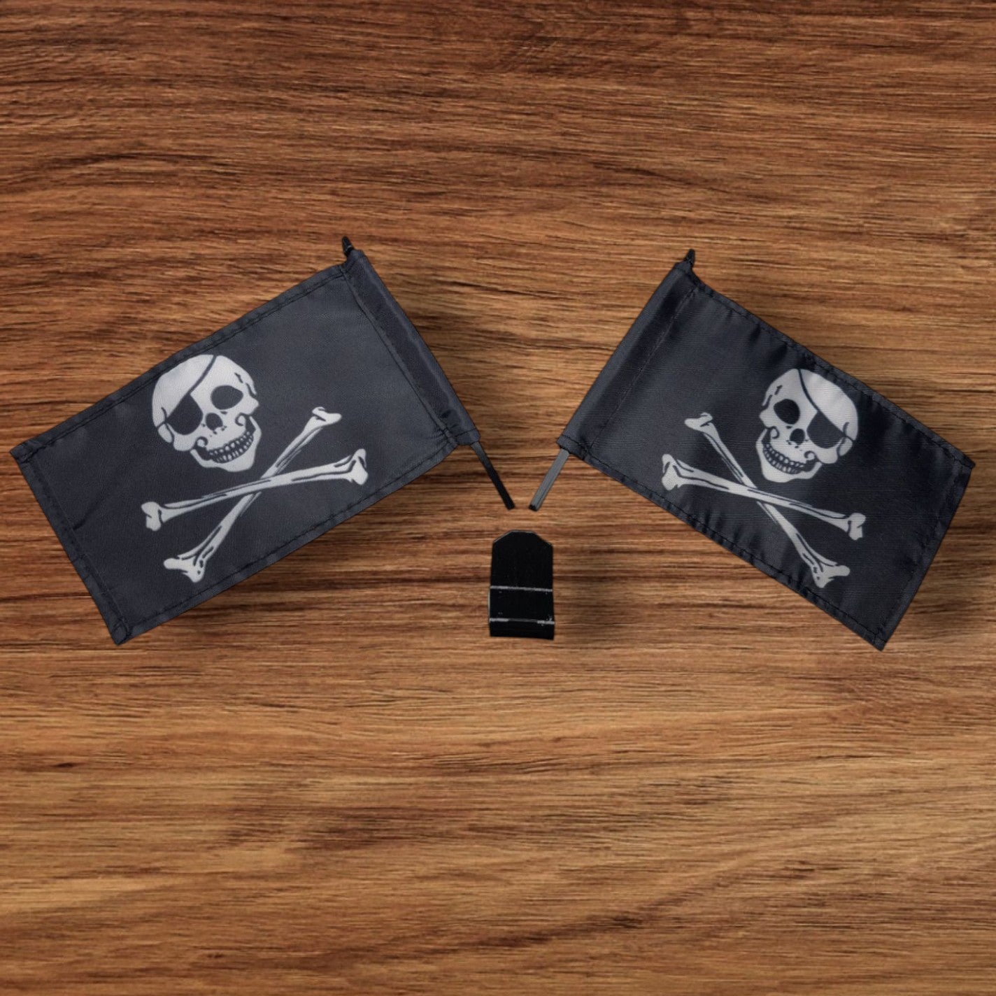 LMT 2.0 Jolly Roger Pirate or American USA Flag and Mount 1:8 Scale Full Size