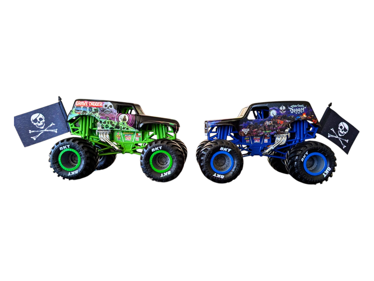 Oversteer Hobbies Flag Kit for 1:24th Die Cast Spin Master Monster Jam Trucks