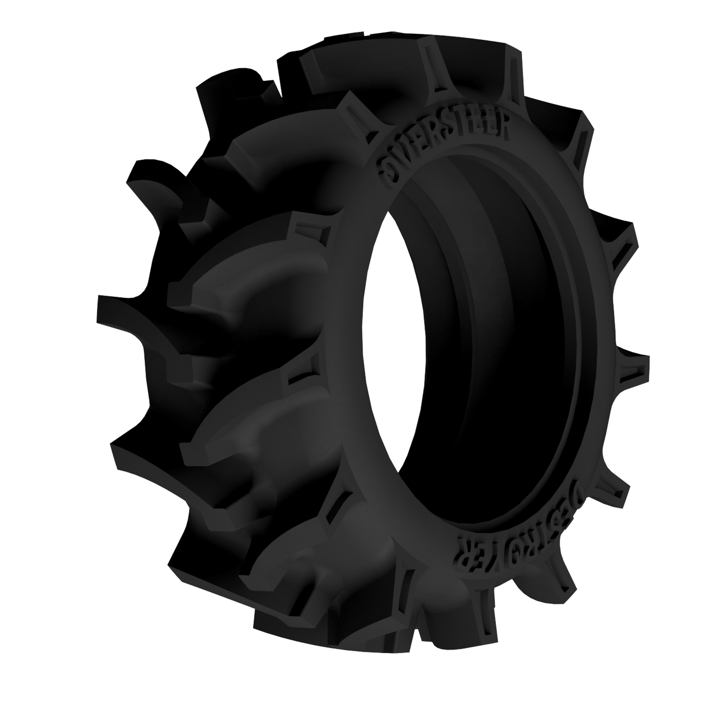 (DIGITAL DOWNLOAD) Oversteer Destroyer 3d Printable Mega Mud Tire for Alloy Wheels