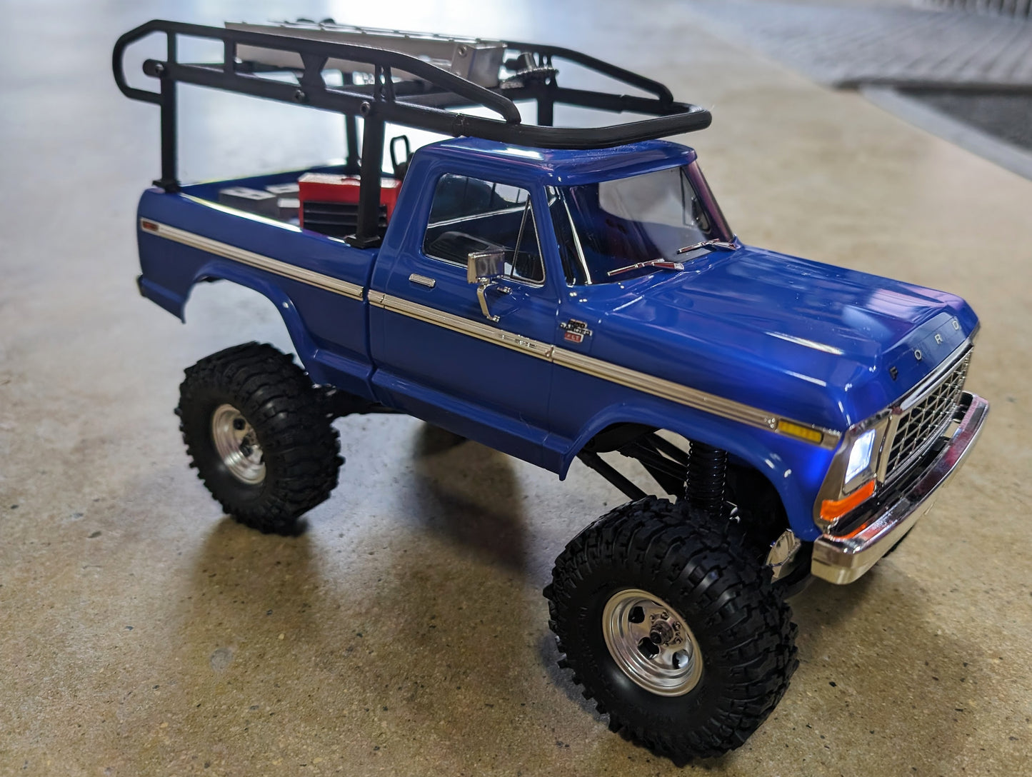 Construction Pipe/ Ladder Rack for Traxxas TRX4M  1:18 Scale Truck Bodies