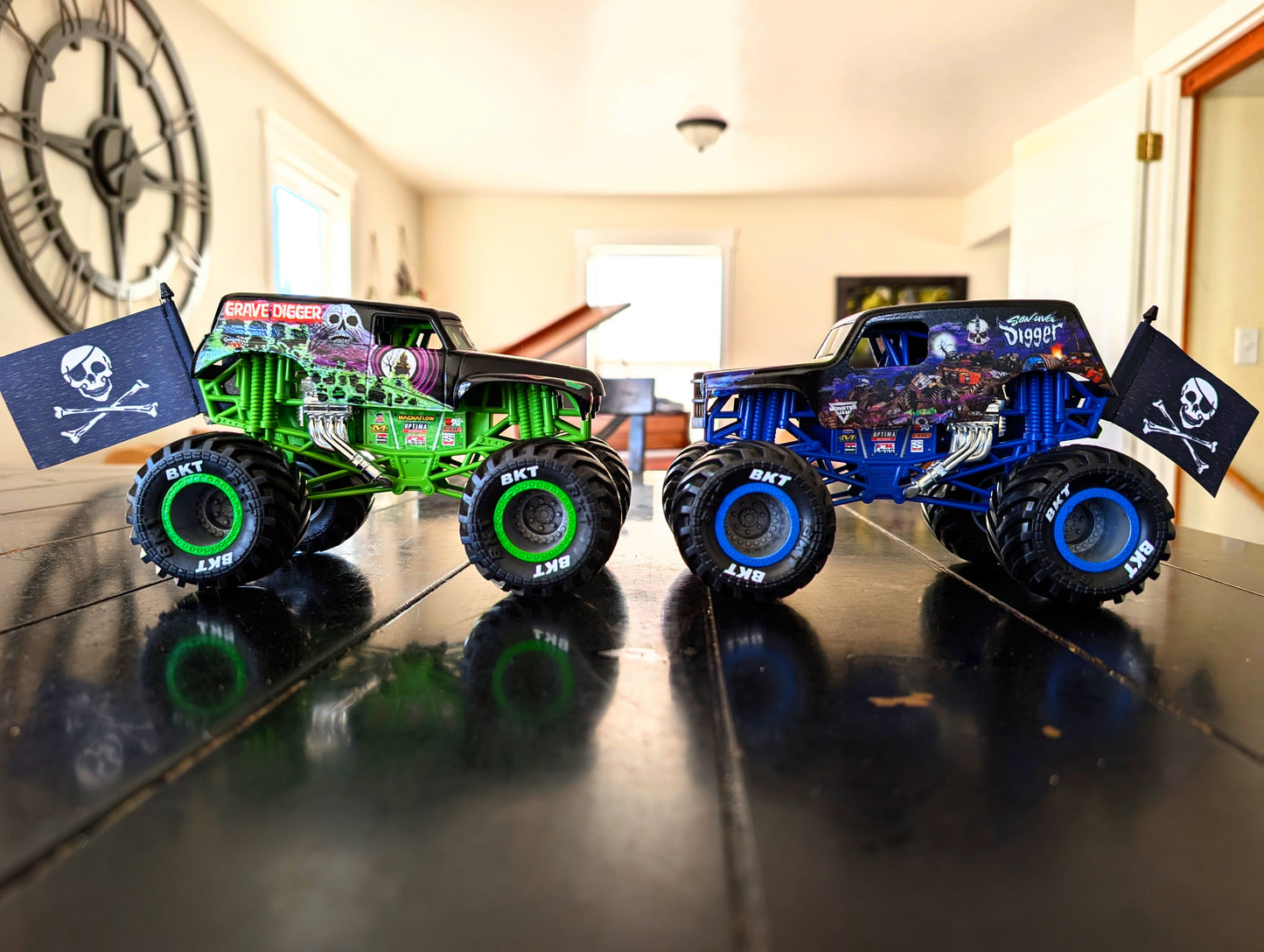 Oversteer Hobbies Flag Kit for 1:24th Die Cast Spin Master Monster Jam Trucks