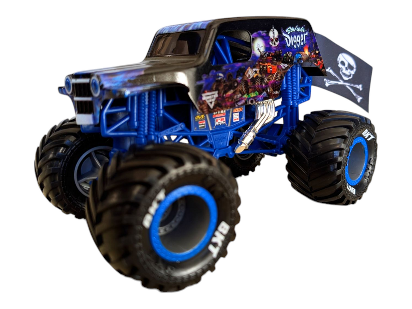 Oversteer Hobbies Flag Kit for 1:24th Die Cast Spin Master Monster Jam Trucks